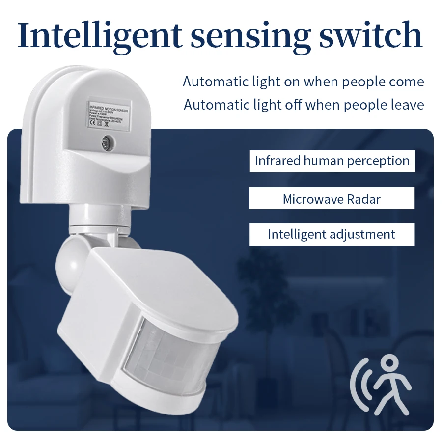 100-240V 12V PIR Motion Sensor - Outdoor Lighting Led Fixtures avis et prix
